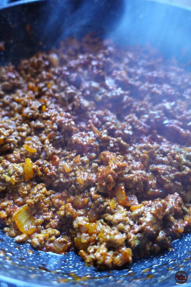 Spicy Mince Spaghetti