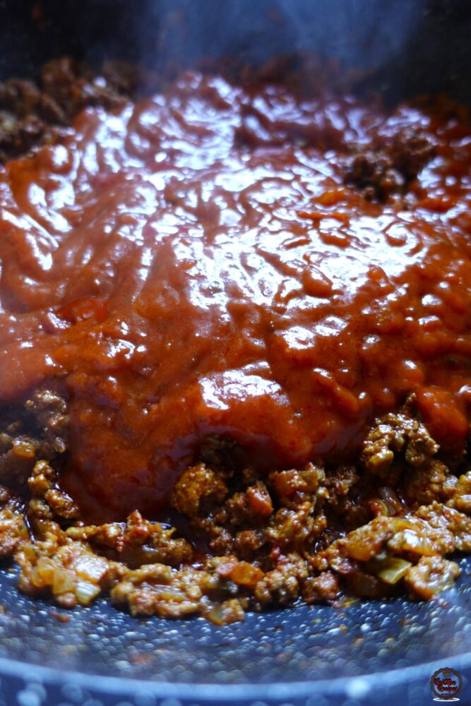 Spicy Mince Spaghetti