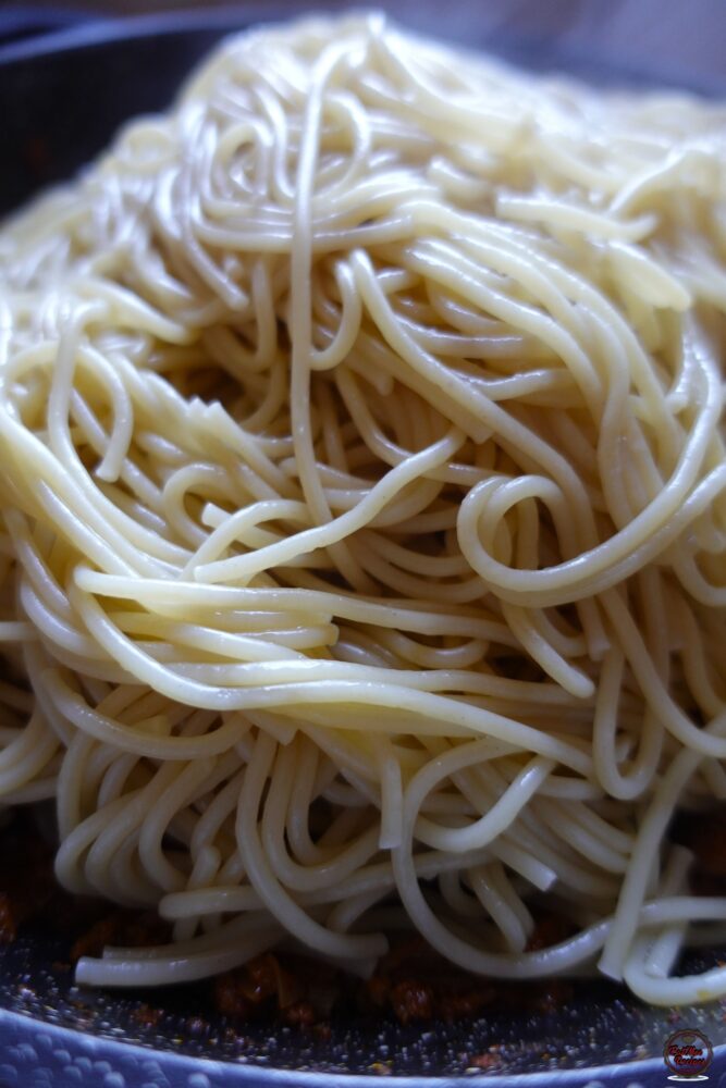 Spicy Mince Spaghetti
