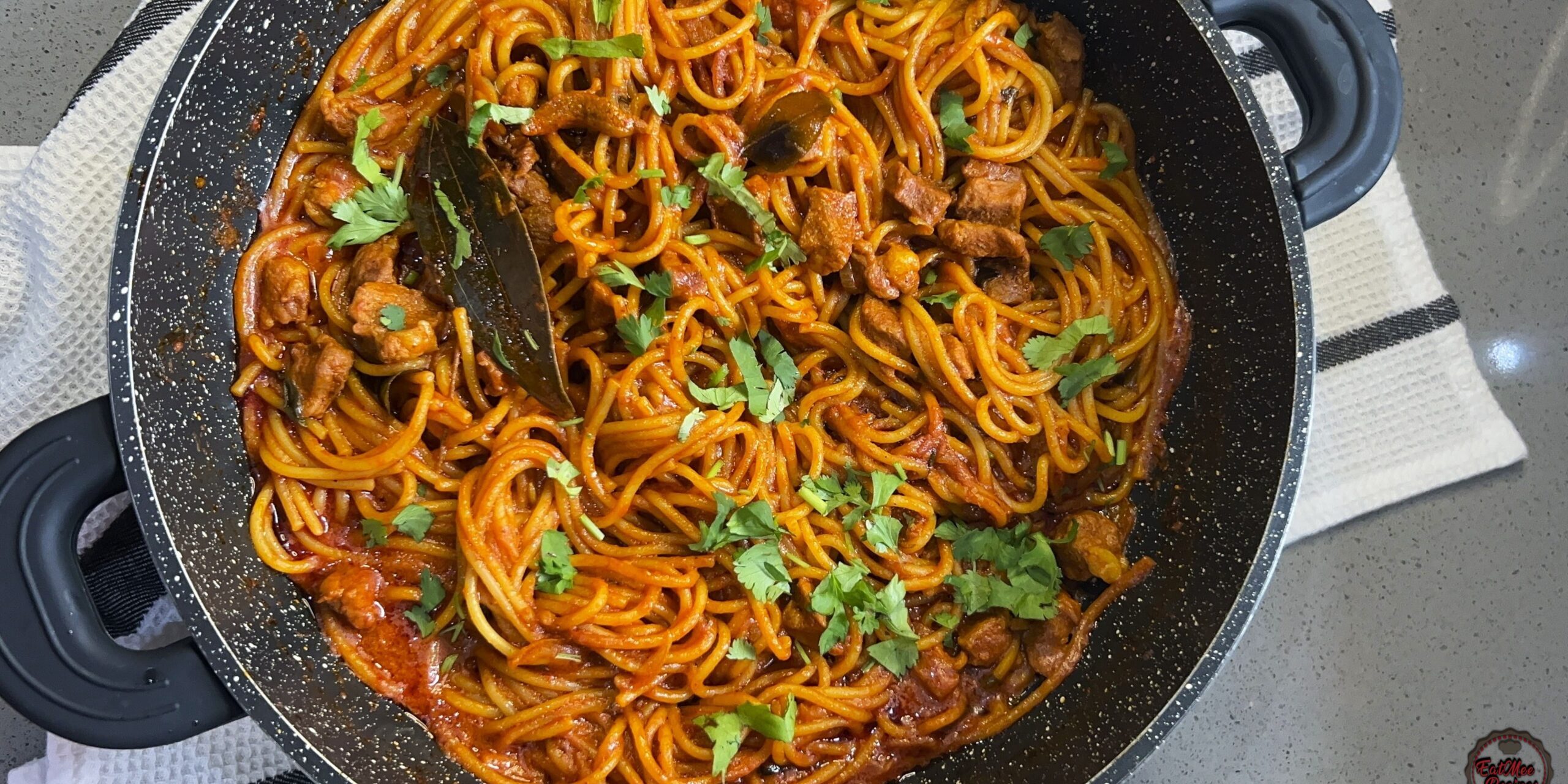 Mum’s Curried Lamb Spaghetti Mum's Curried Lamb Spaghetti