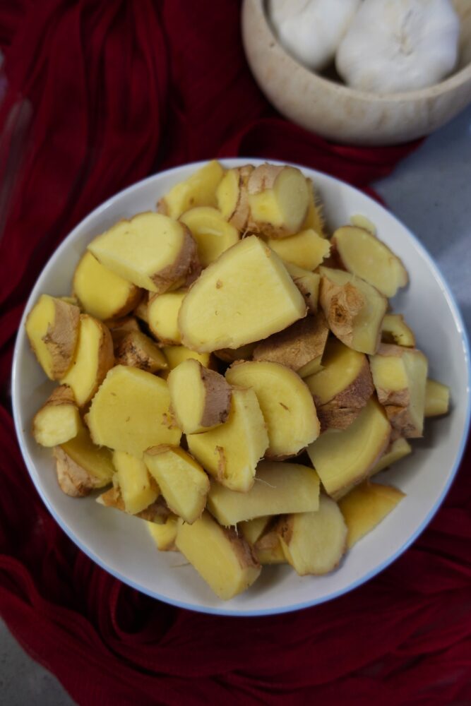 Homemade Ginger And Garlic Paste