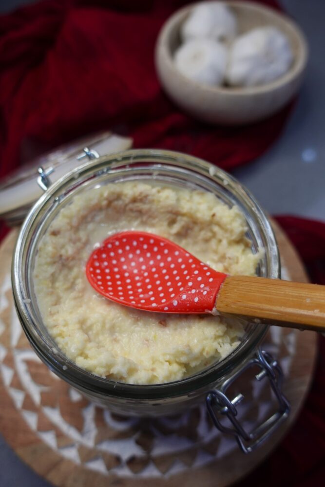 Homemade Ginger And Garlic Paste