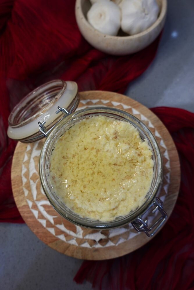 Homemade Ginger And Garlic Paste