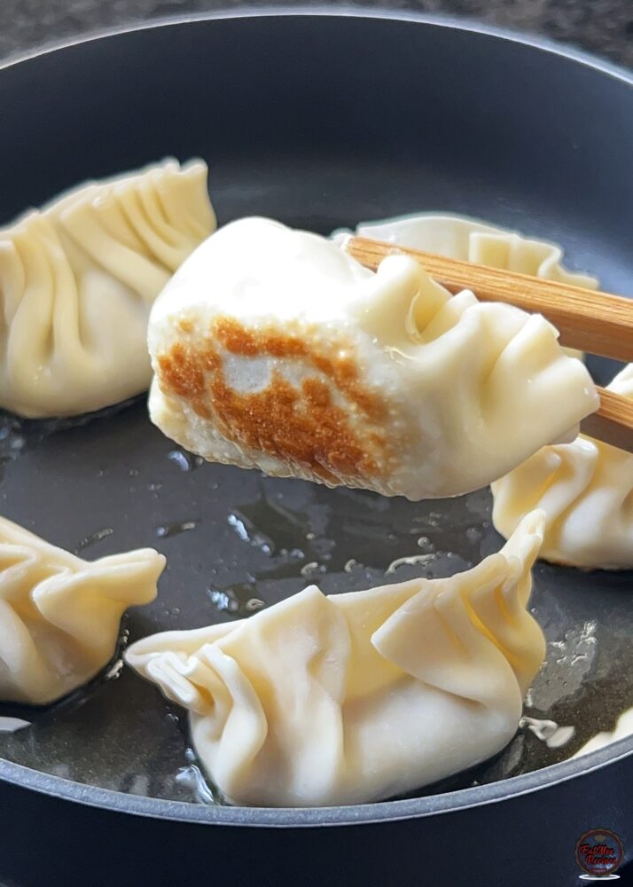 Chicken Dumplings (Gyoza) - Easy Homemade Recipe with Crispy Bottoms Chicken Dumplings (Gyoza) - Easy Homemade Recipe with Crispy Bottoms