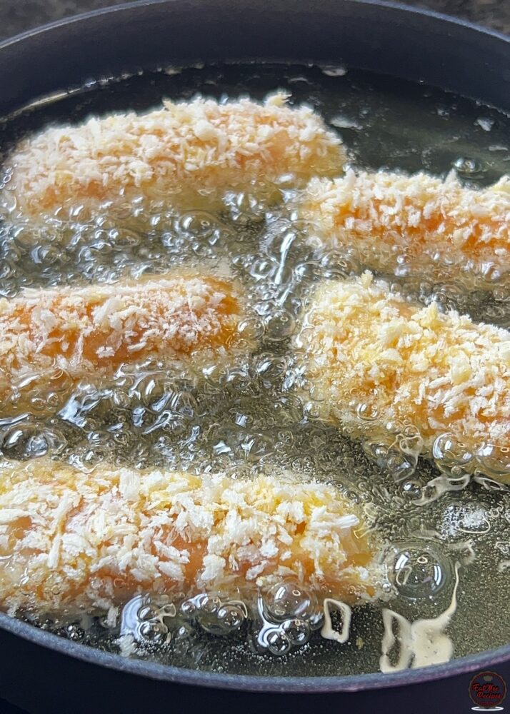 Crispy Buldak Carbonara Rolls