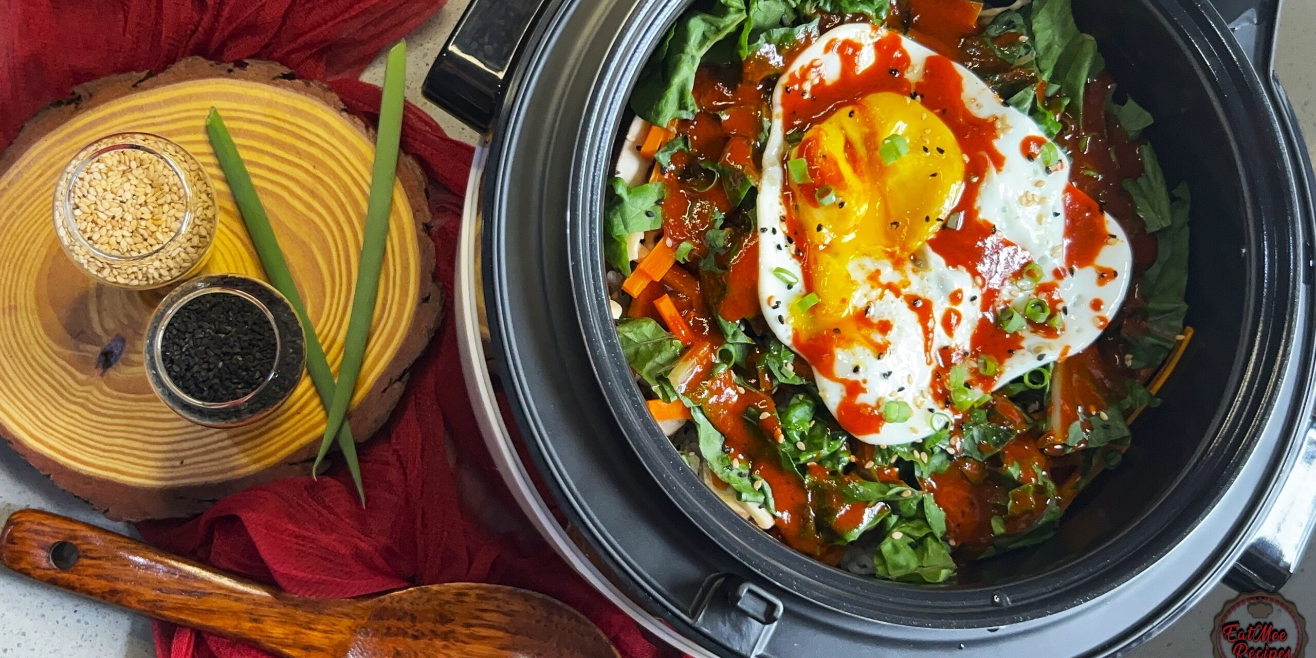 Bibimbap in the Instant Rice Cooker