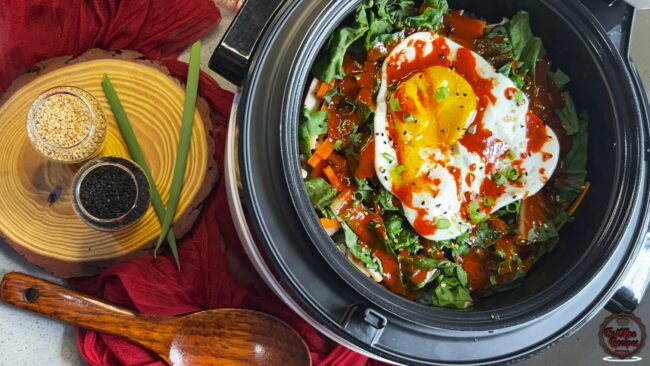 Bibimbap in the Instant Rice Cooker