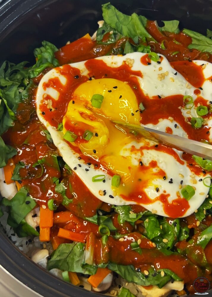 Bibimbap in the Instant Rice Cooker