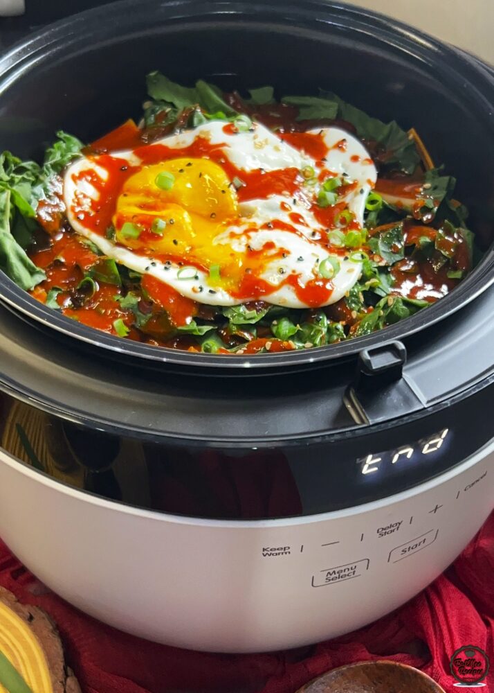 Bibimbap in the Instant Rice Cooker