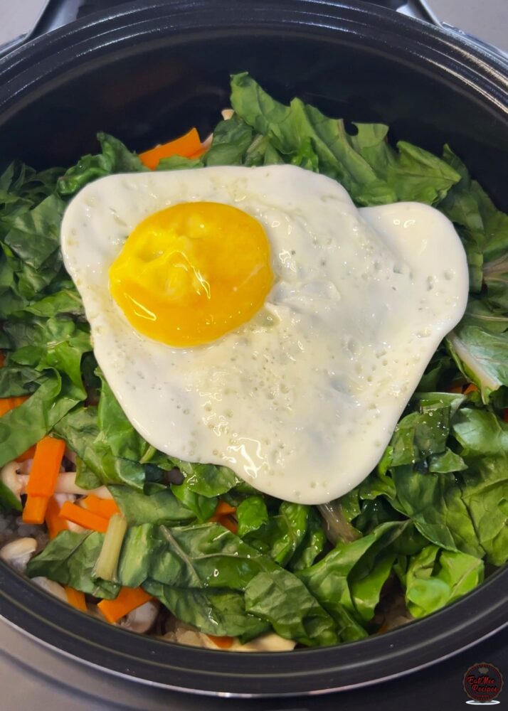Bibimbap in the Instant Rice Cooker