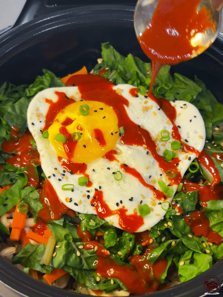 Bibimbap in the Instant Rice Cooker