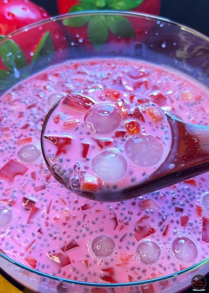 Strawberry Rose Milk Strawberry Rose Milk