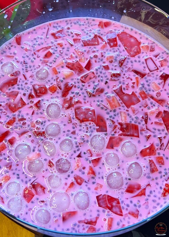 Strawberry Rose Milk Strawberry Rose Milk
