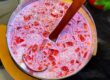 Strawberry Rose Milk