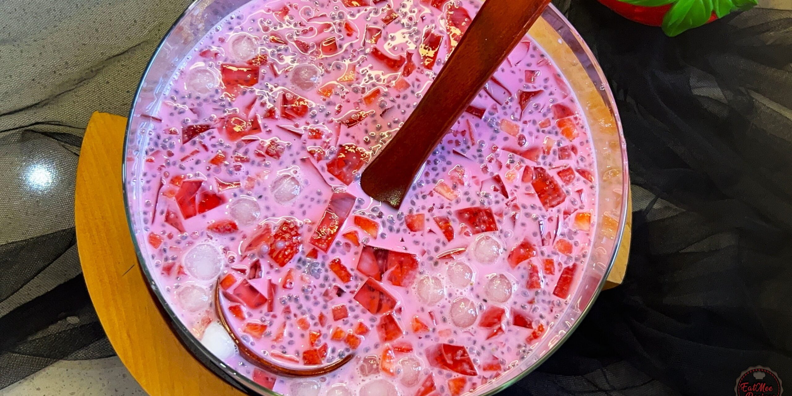 Strawberry Rose Milk Strawberry Rose Milk