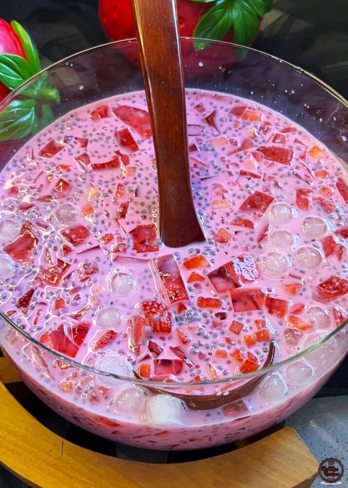 Strawberry Rose Milk Strawberry Rose Milk