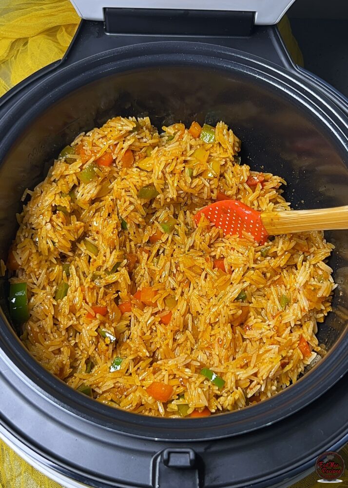 Nando’s-Style Spicy Rice & Chicken Strips (Instant Rice Cooker) Nando’s-Style Spicy Rice & Chicken Strips (Instant Rice Cooker)