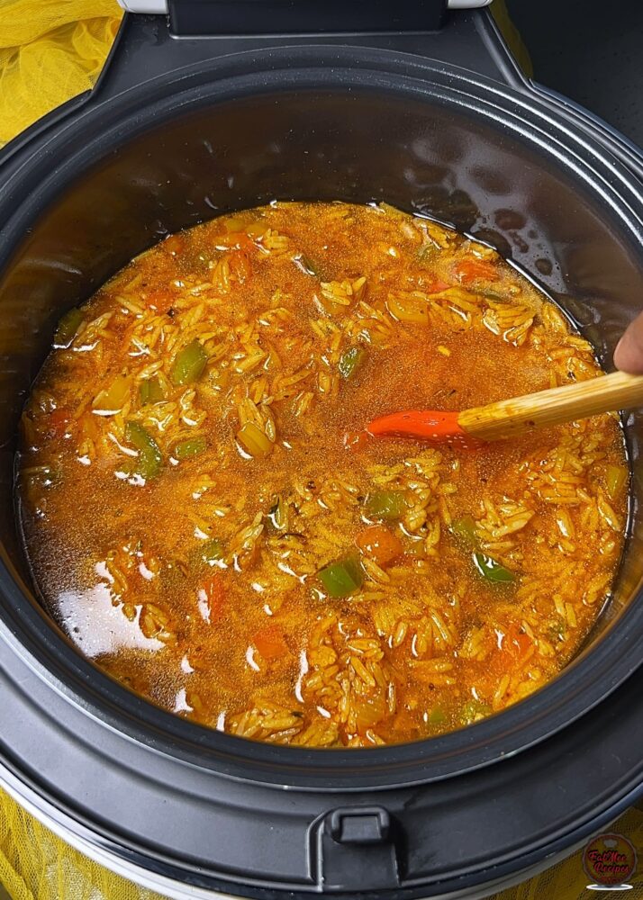Nando’s-Style Spicy Rice & Chicken Strips (Instant Rice Cooker) Nando’s-Style Spicy Rice & Chicken Strips (Instant Rice Cooker)