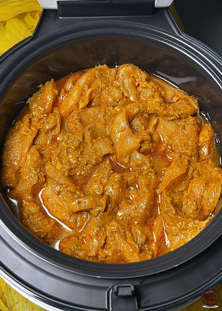 Nando’s-Style Spicy Rice & Chicken Strips (Instant Rice Cooker) Nando’s-Style Spicy Rice & Chicken Strips (Instant Rice Cooker)