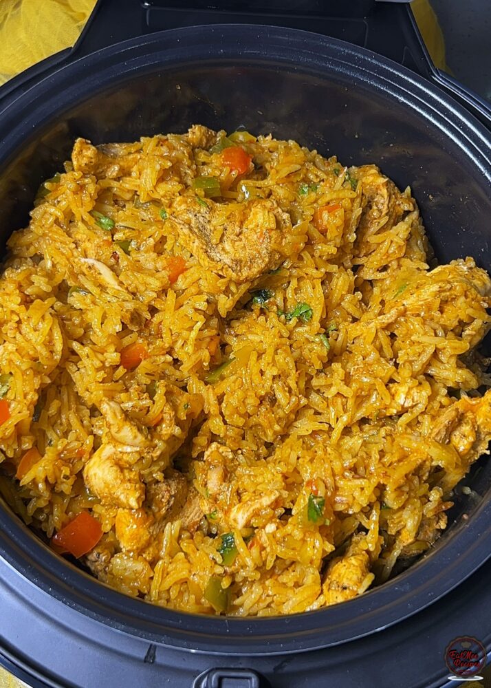 Nando’s-Style Spicy Rice & Chicken Strips (Instant Rice Cooker) Nando’s-Style Spicy Rice & Chicken Strips (Instant Rice Cooker)
