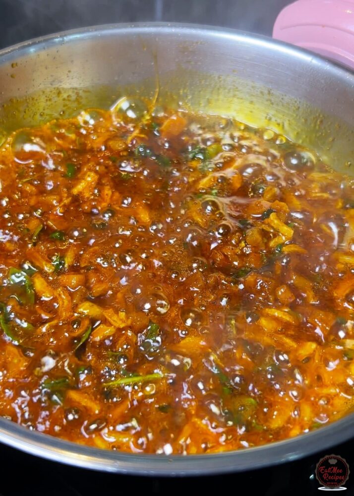 Mum's Green Beans Curry with Gadra Beans